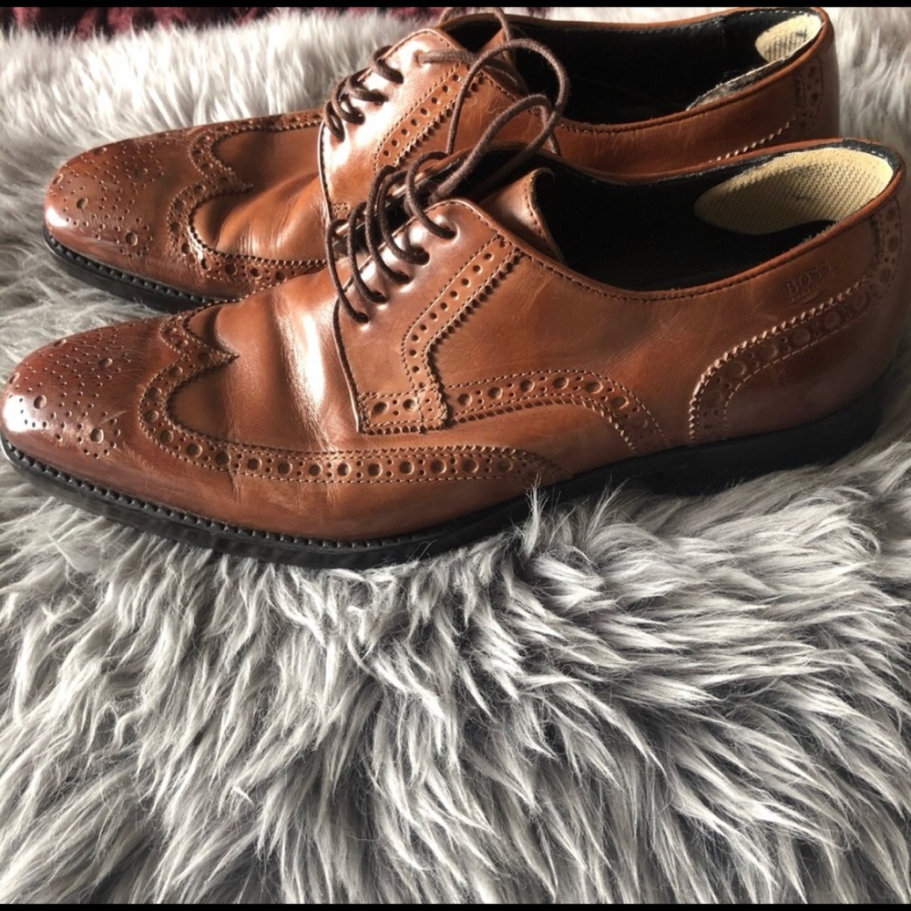 Hugo Boss wingtip Brogue lace-up - Picture 4 of 4